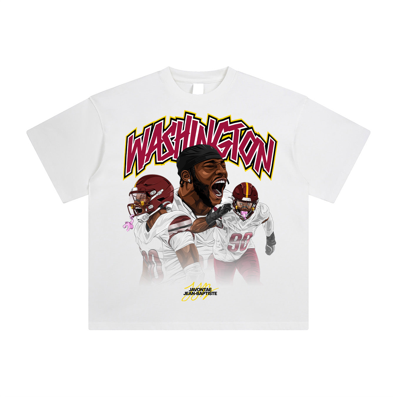 Javontae Jean-Baptiste - White Tee