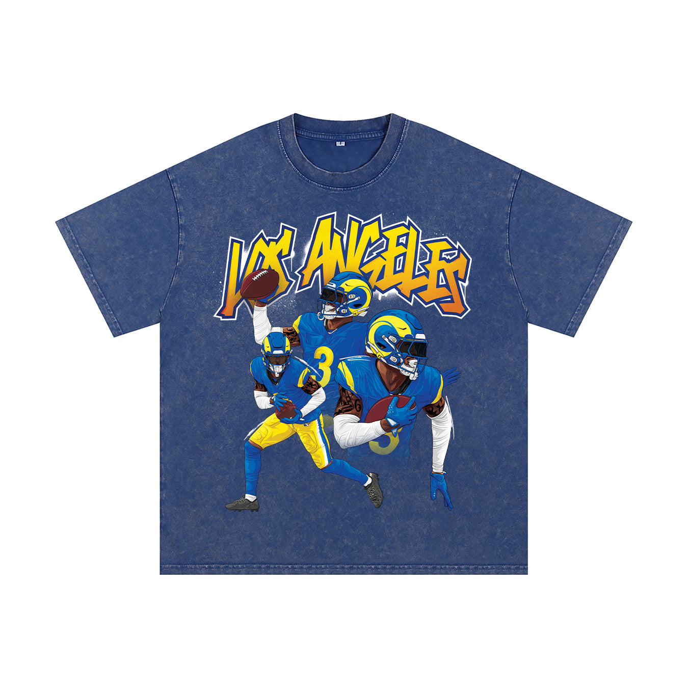 Kam Curl - Los Angeles Blue Tee