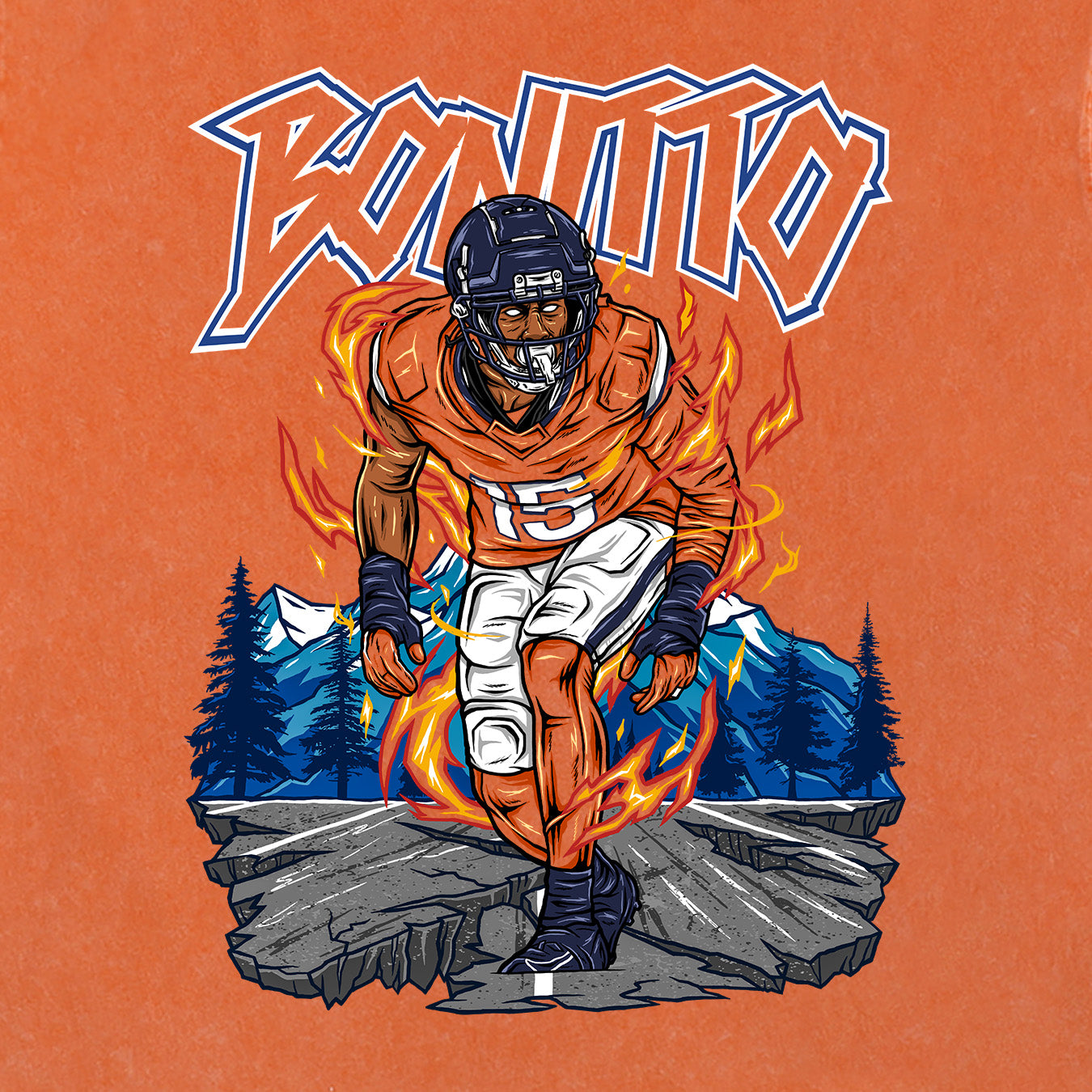 Nik Bonitto - Orange Tee
