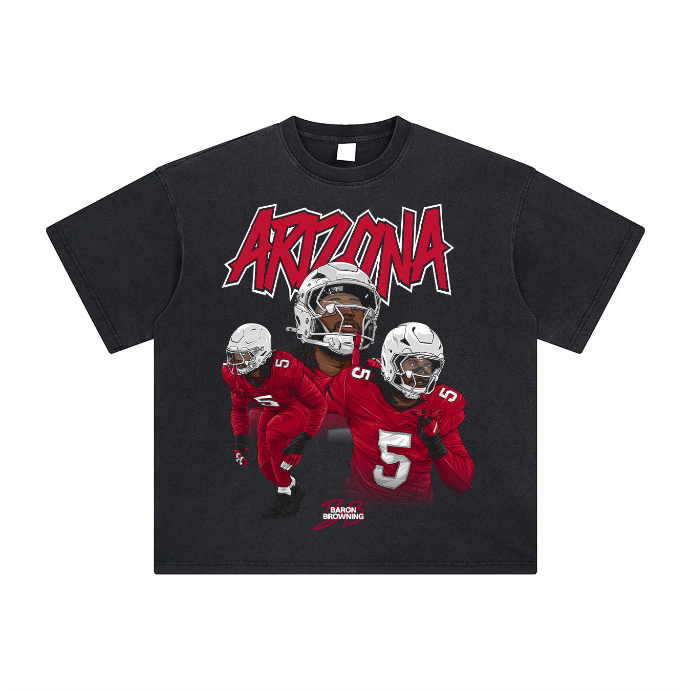 Baron Browning - Black Tee