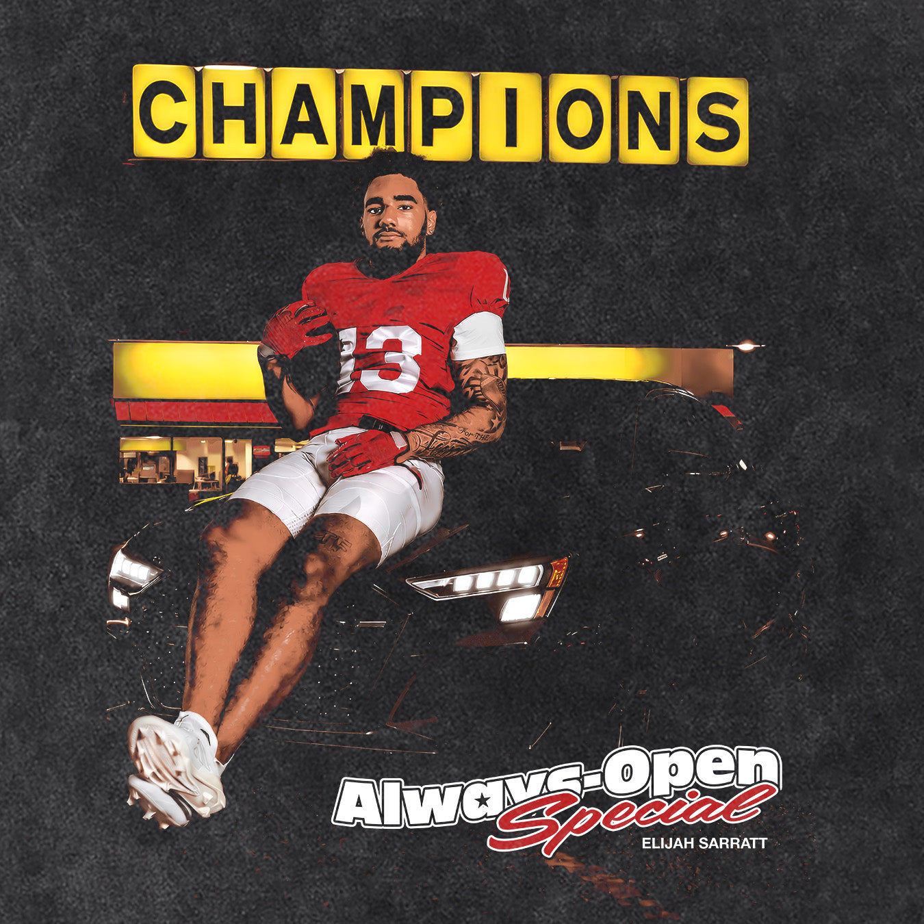 Elijah Sarratt - Diner "Champions" Tee