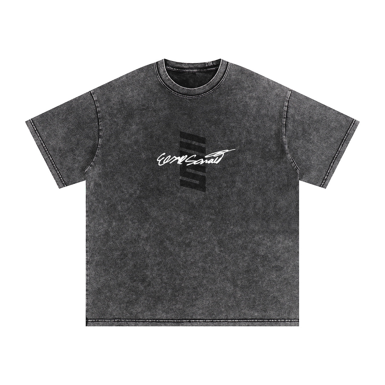 Elijah Sarratt - Dark Gray Logo Tee