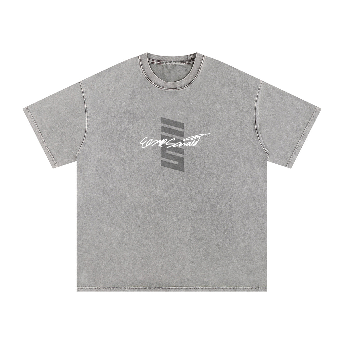 Elijah Sarratt - Light Gray Logo Tee