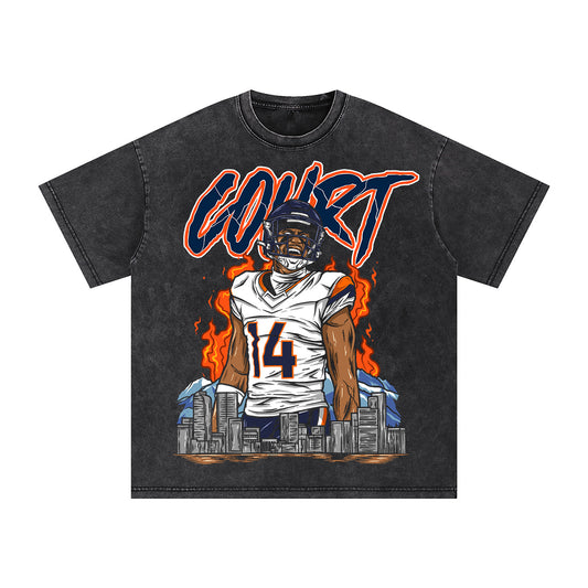 Courtland Sutton - Court Black Tee