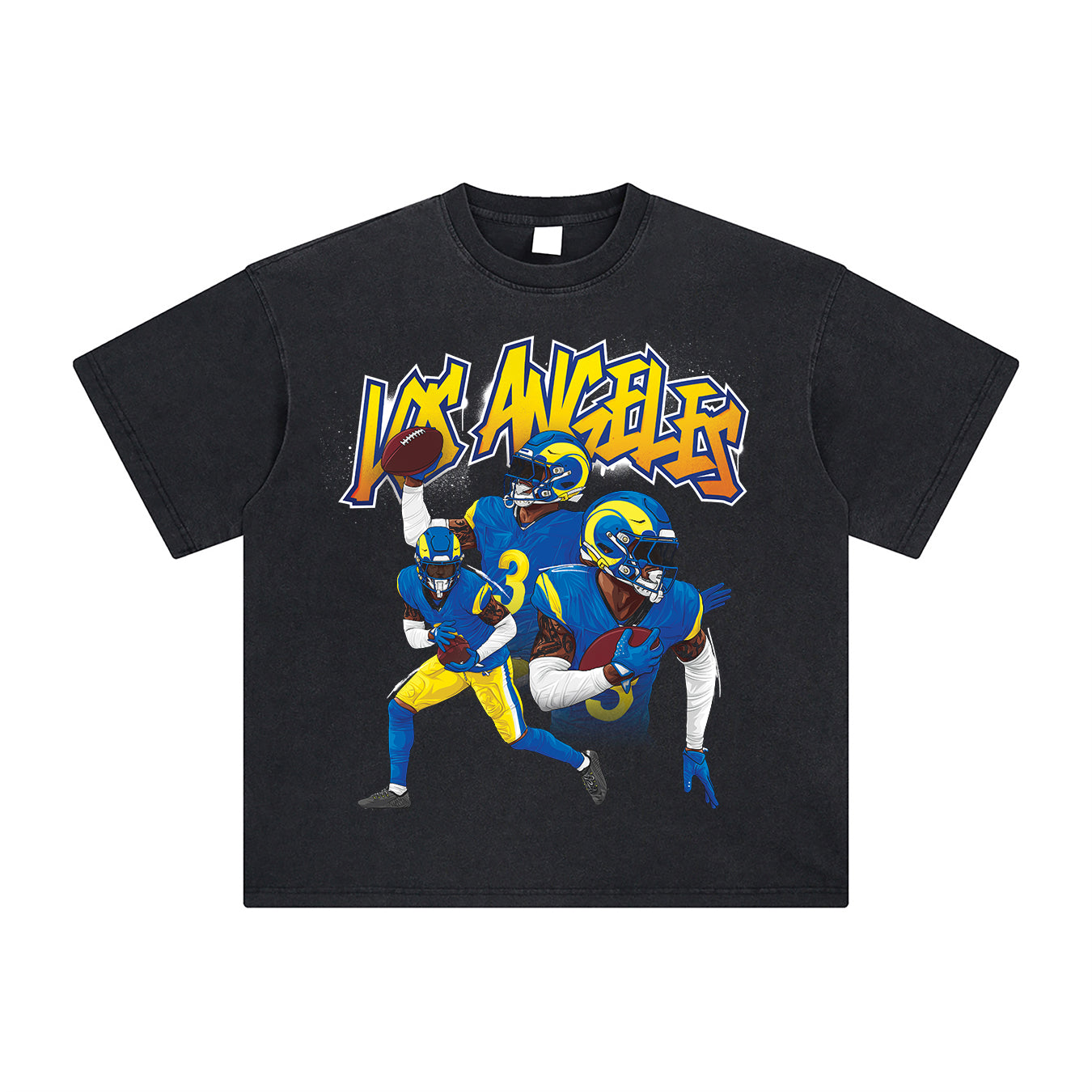 Kam Curl - Los Angeles Black Tee