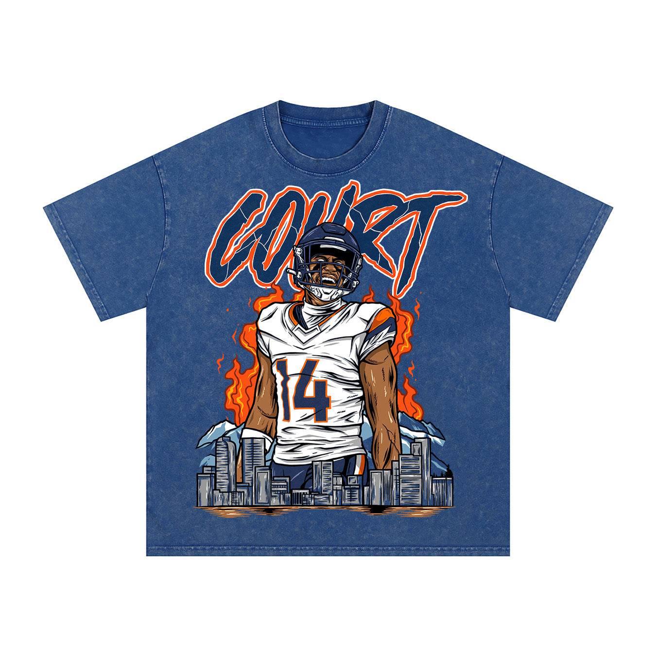 Courtland Sutton - Court Blue Tee