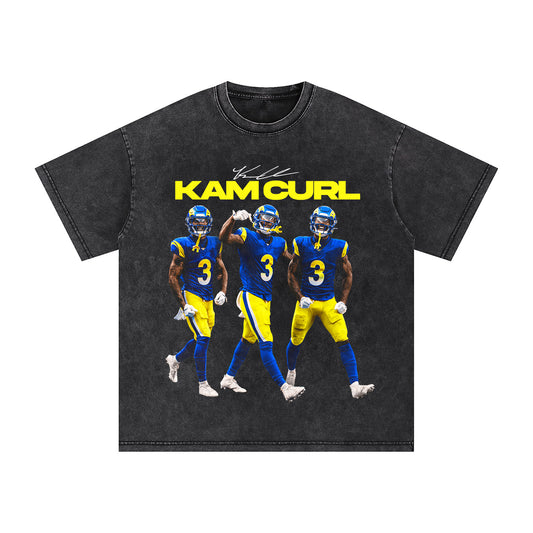 Kam Curl - Black Celly Tee