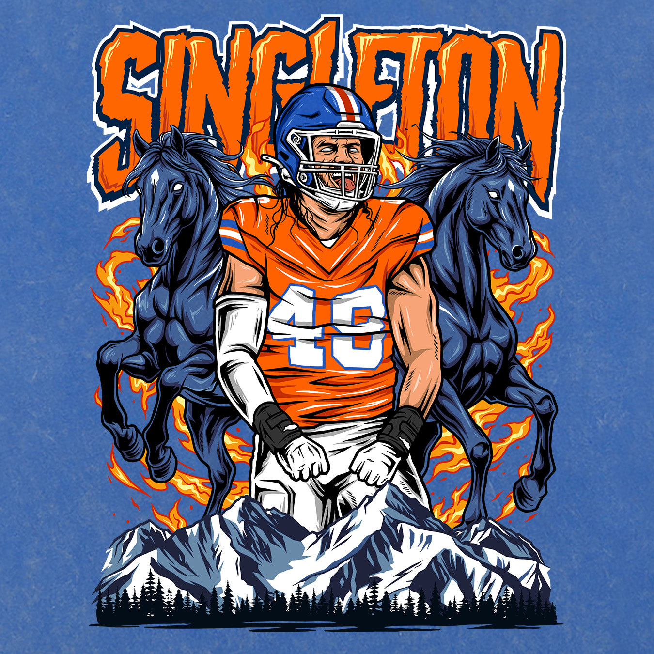 Alex Singleton - Blue Tee