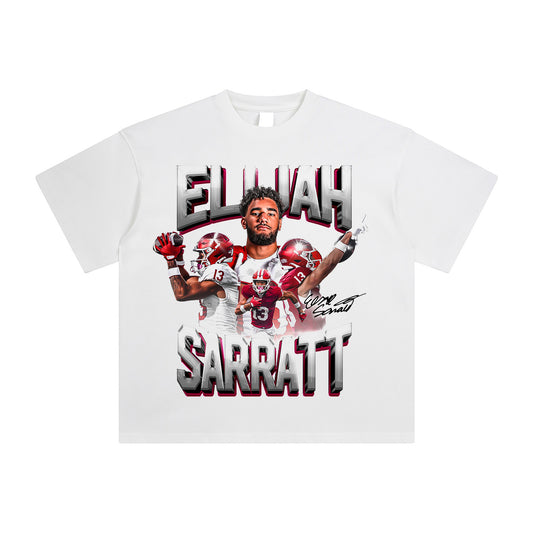 Elijah Sarratt - White Tee