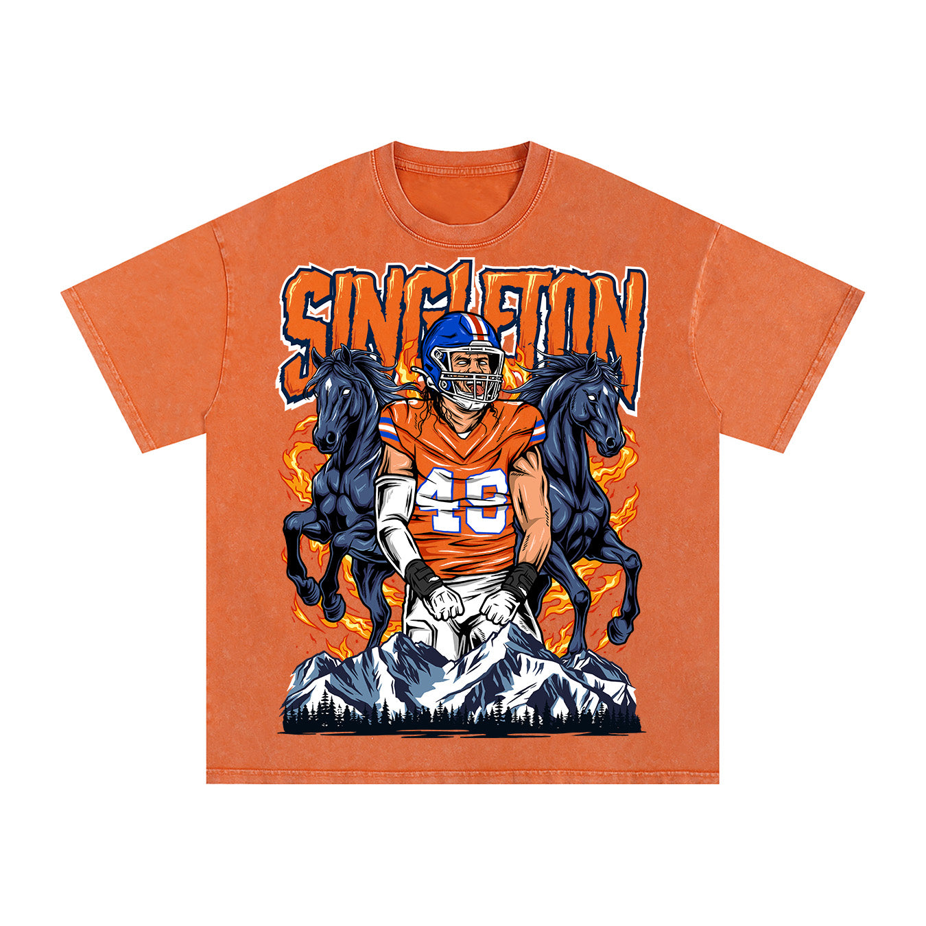 Alex Singleton - Orange Tee